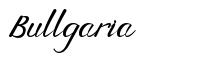 Bullgaria font