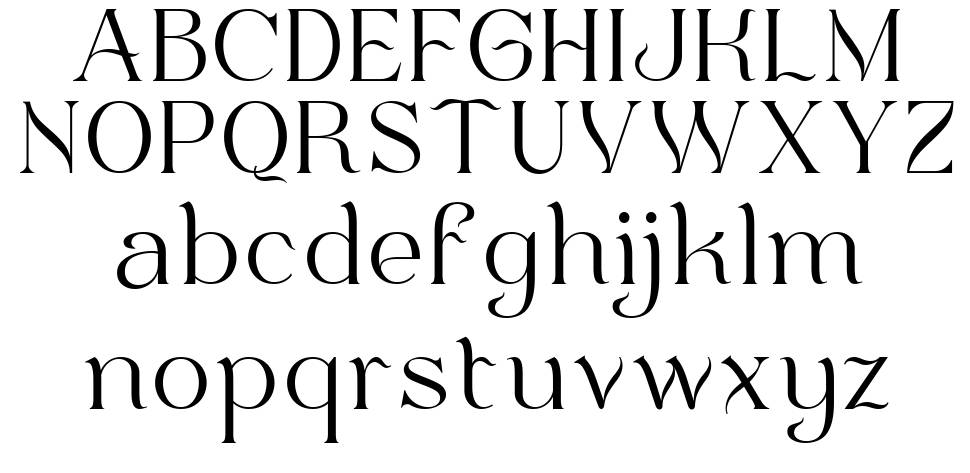 Bulone font specimens