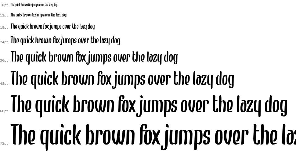 Bumblebear font Şelale