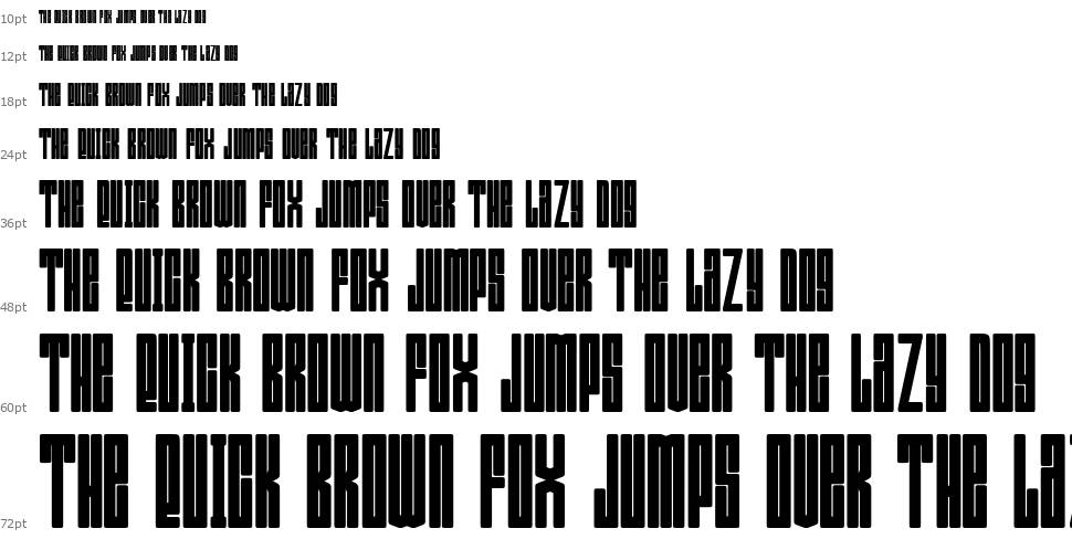 Bumpers font Waterfall