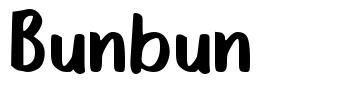 Bunbun шрифт