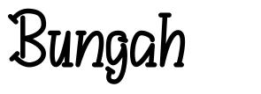 Bungah 字形