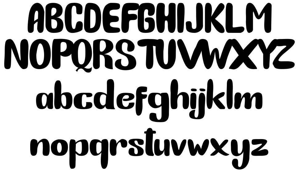 Bunny Funny font specimens