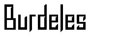 Burdeles 字形