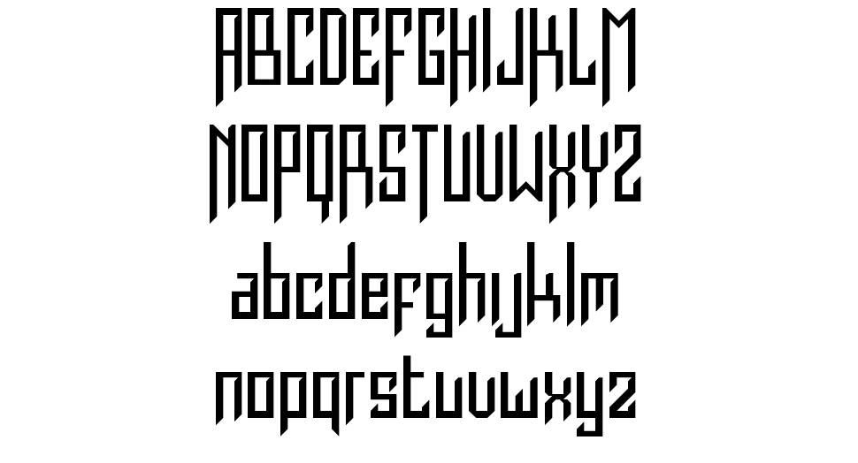 Burdeles font Örnekler