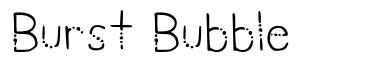 Burst Bubble フォント