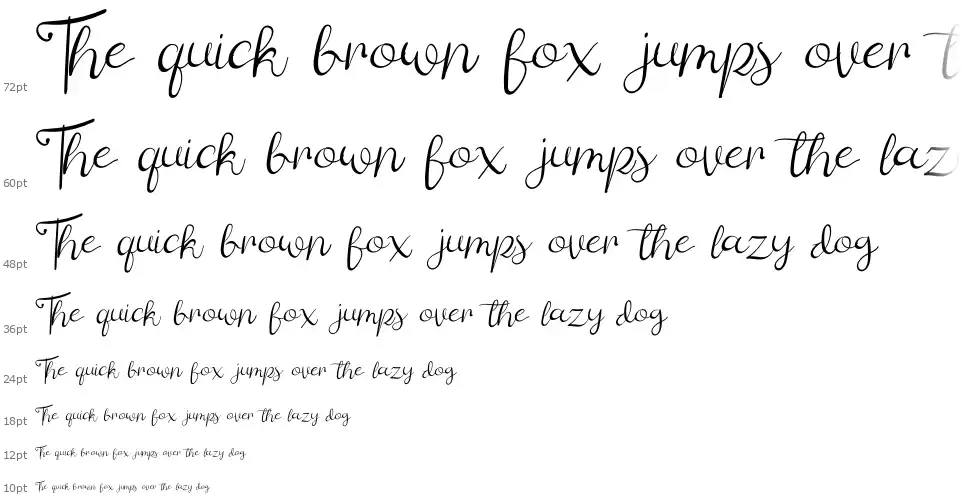 Butter Factoryfont waterfall