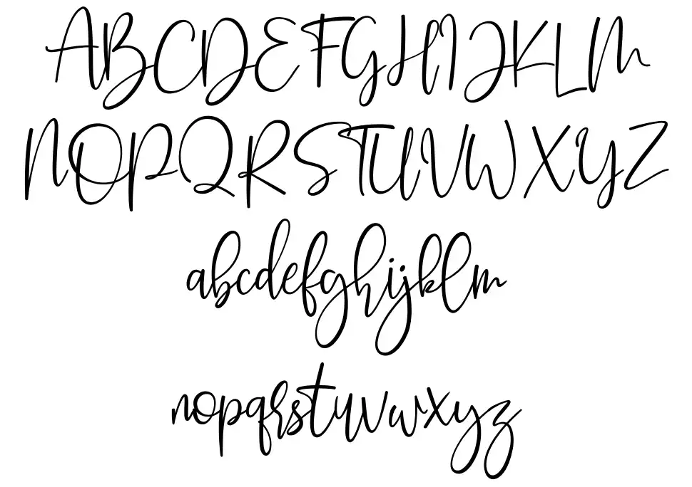 Butter Jelly font by Hamzah Muhamad Ihsan FontRiver