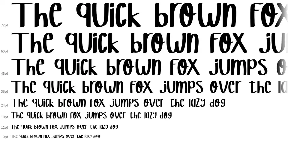 Butter Spokyfont waterfall