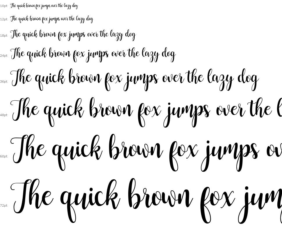 Buttercup font Şelale