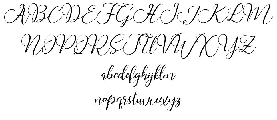 Buttercup Script schriftart vorschau