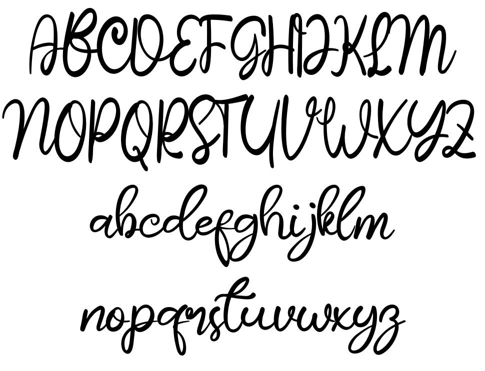 Butterflay font
