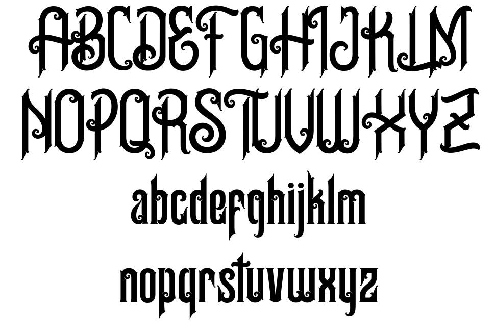 Buzanthe font
