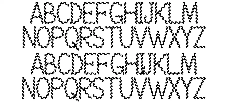 Bymberangiykasfont specimens