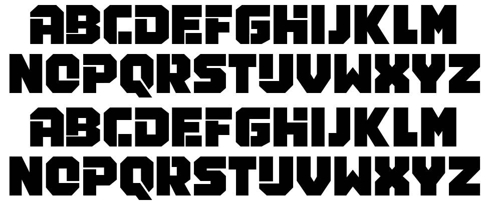 Bypass font specimens