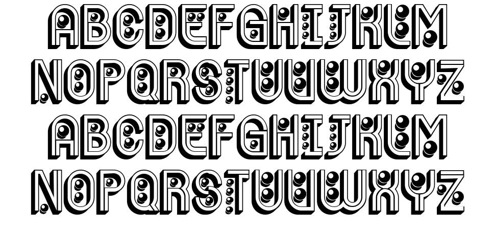 Byzan font specimens