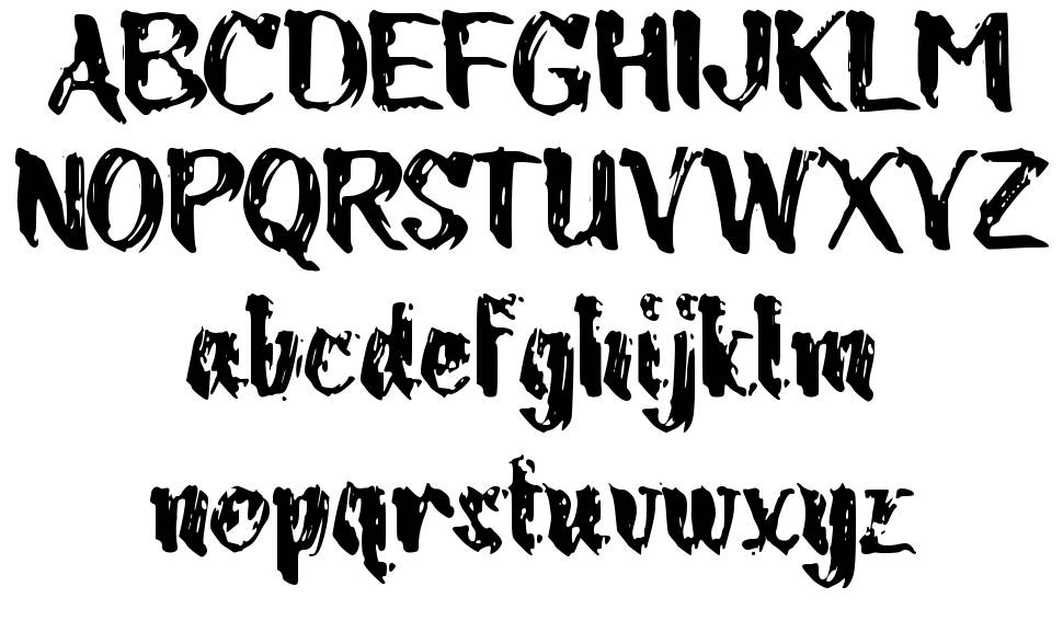 c Cengkeh font specimens
