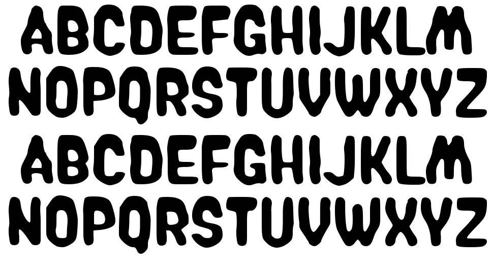 c Chipmunk font specimens