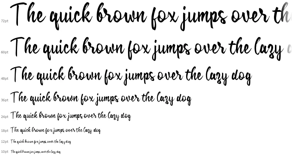 c Cikgu Scriptfont waterfall