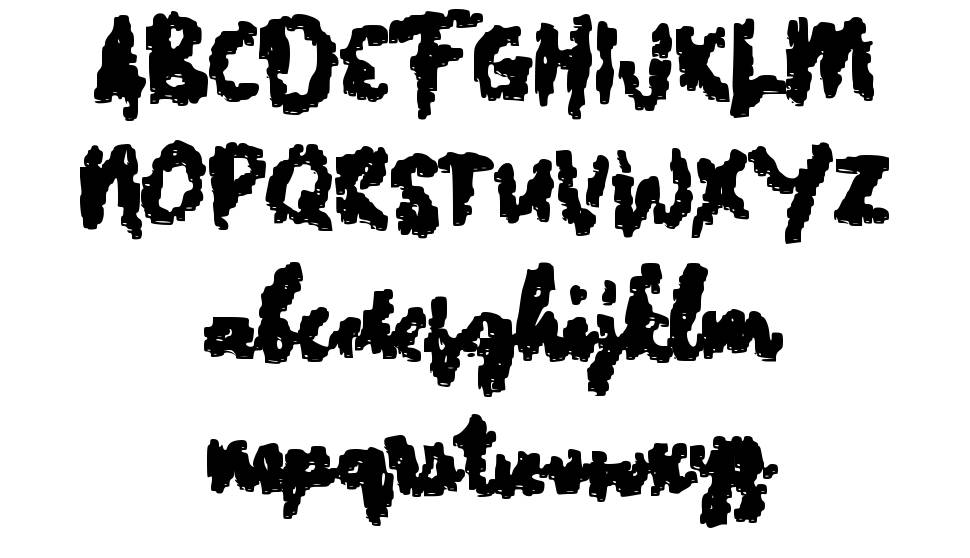 c Cubike Script font specimens
