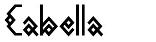 Cabella 字形