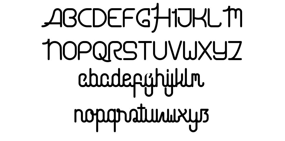 Cabello 字形 标本