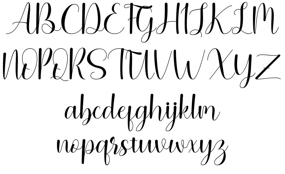 Cabilla font Örnekler