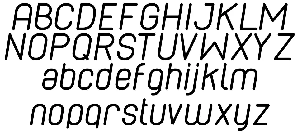 Cabo Rounded font specimens