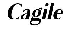 Cagile font