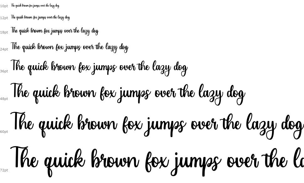 Cailyn Bloom font Waterfall