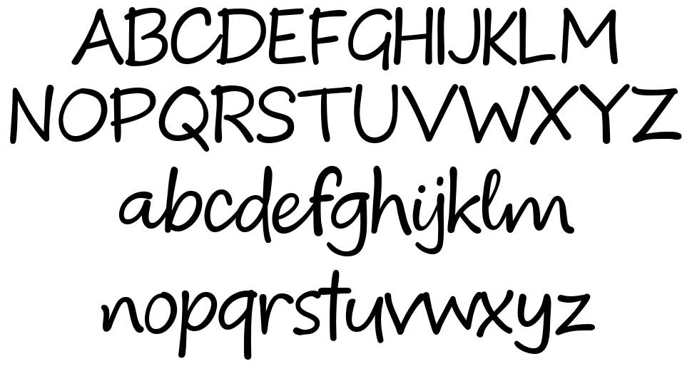 Calebor font Örnekler