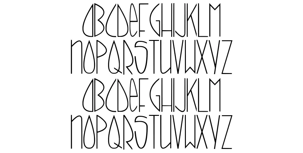 Call it Skinnyfont specimens