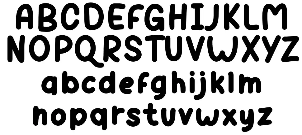 Calli Cat font specimens