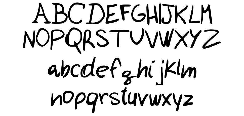 Calligrafia Sarafont specimens