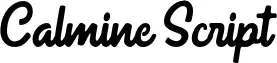 Calmine Script