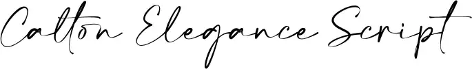 Calton Elegance Script