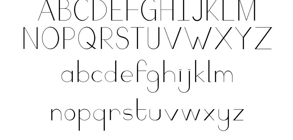 Camaly font specimens