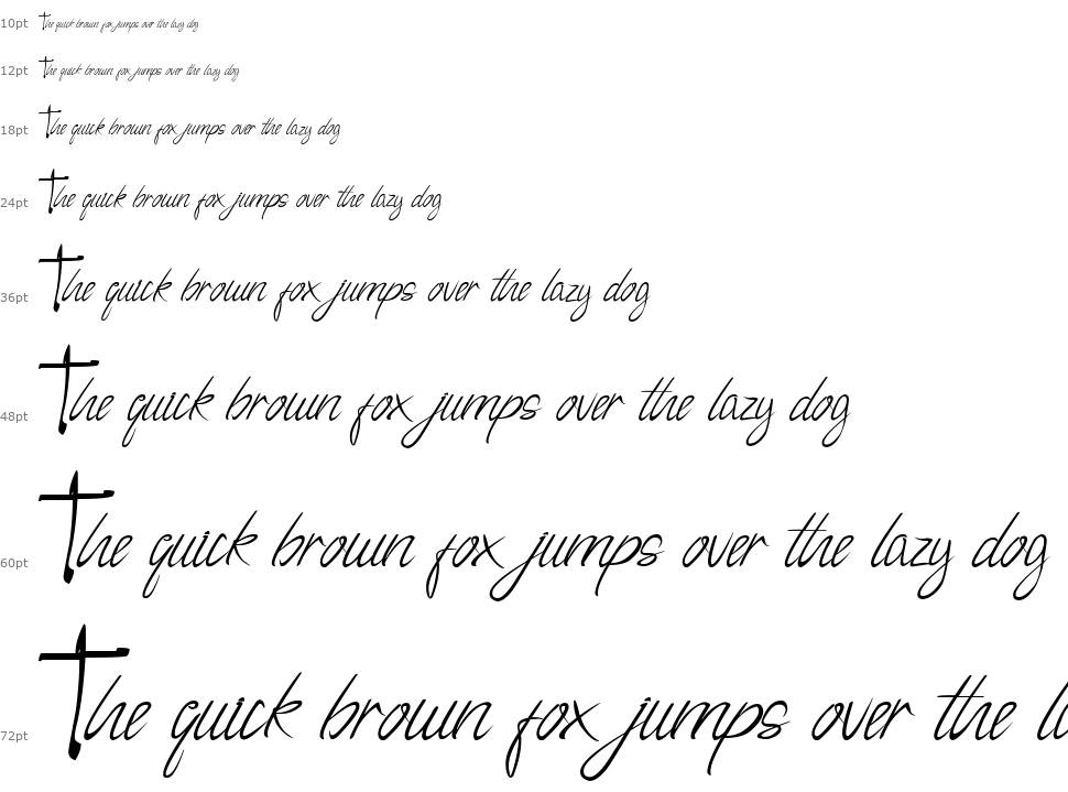 Camella Beauty Script шрифт Водопад