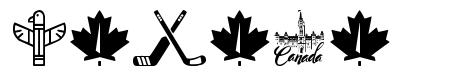Canada 字形