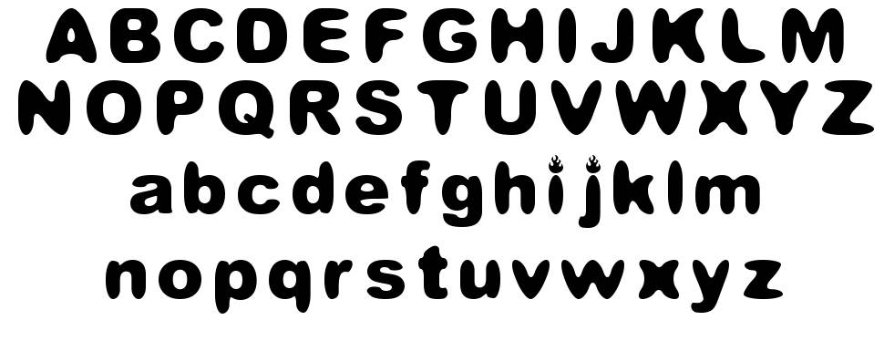 Candelita 字形 标本