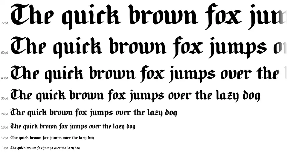 Candlebrightfont waterfall