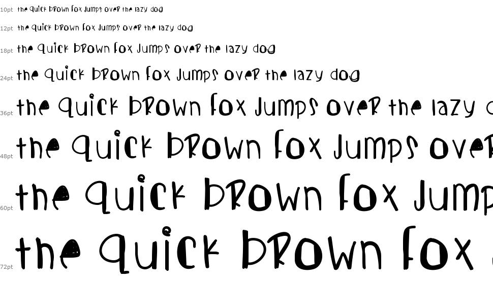 Candy Cutes font Waterfall