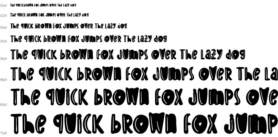 Candy Love font Waterfall