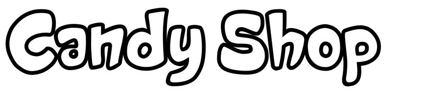 Candy Shop 字形