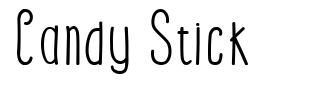 Candy Stick font