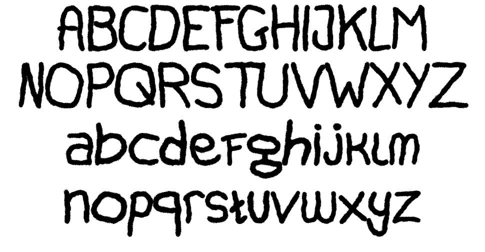 Canfuguh písmo Exempláře