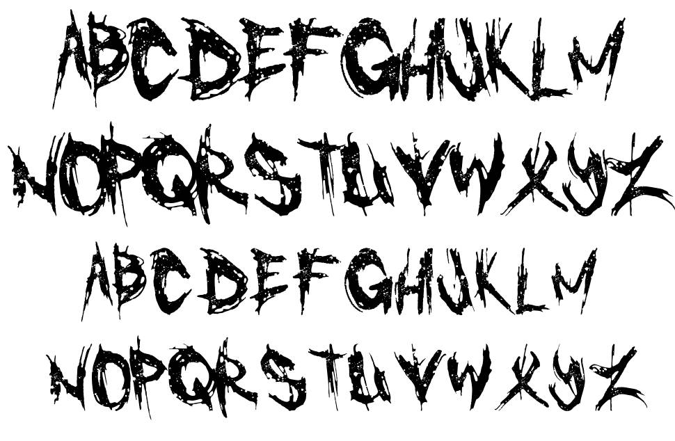 Cannibal font