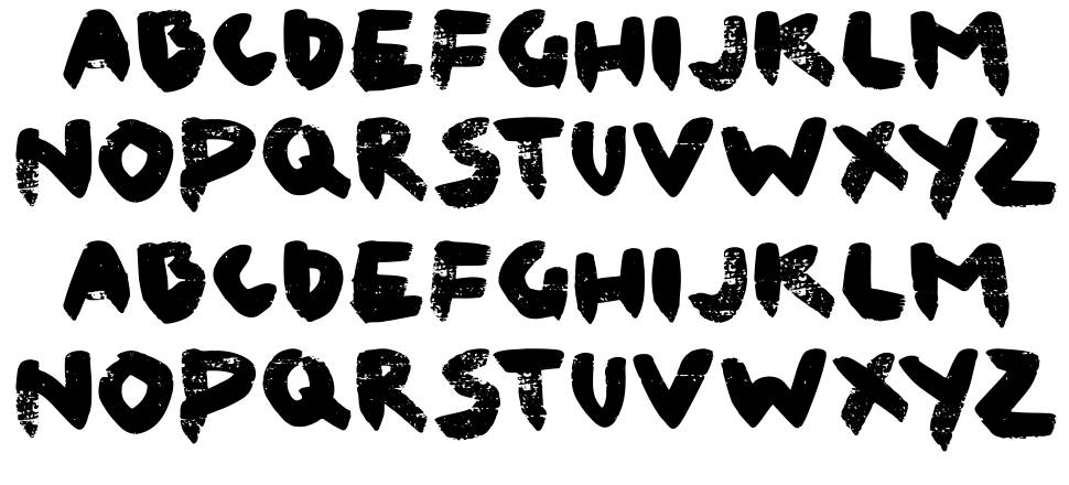 Canvaslm font specimens