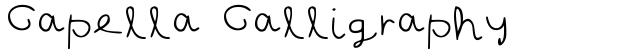 Capella Calligraphy