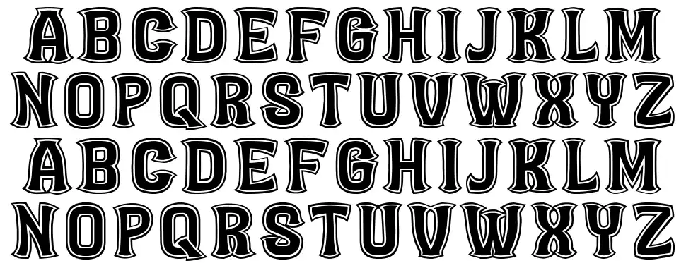 Capo schriftart vorschau